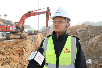 通城隽西大道市政配套工程建设加速推进